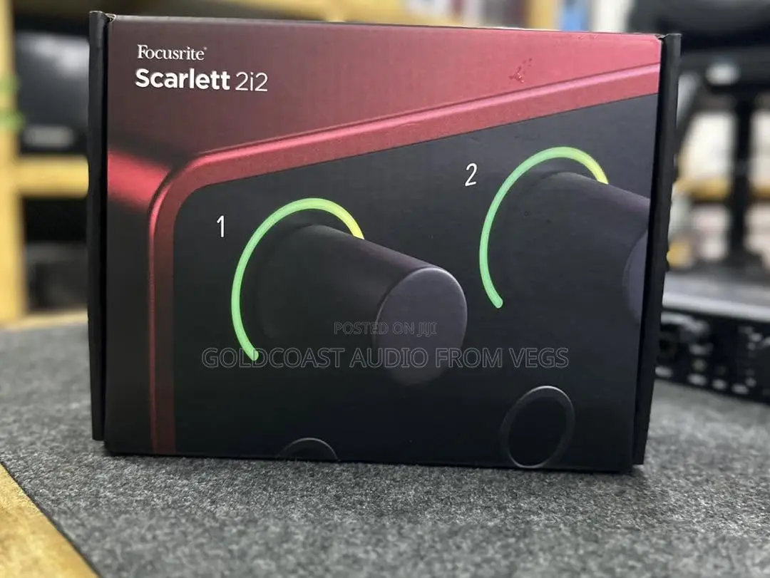 Focusrite Scarlett 2i2 4th Gen