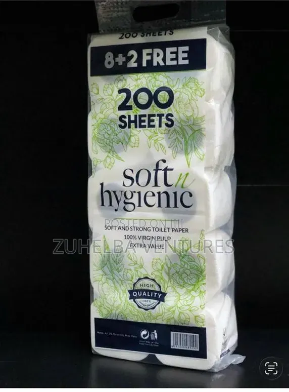 Soft Hygienic Tissue (10packs With 200sheets)