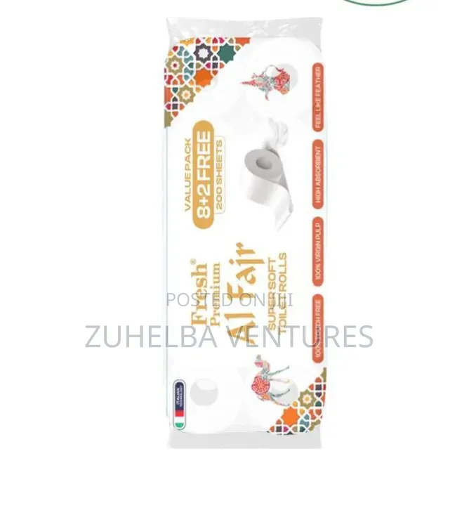 Soft Hygienic Tissue (10packs With 200sheets)