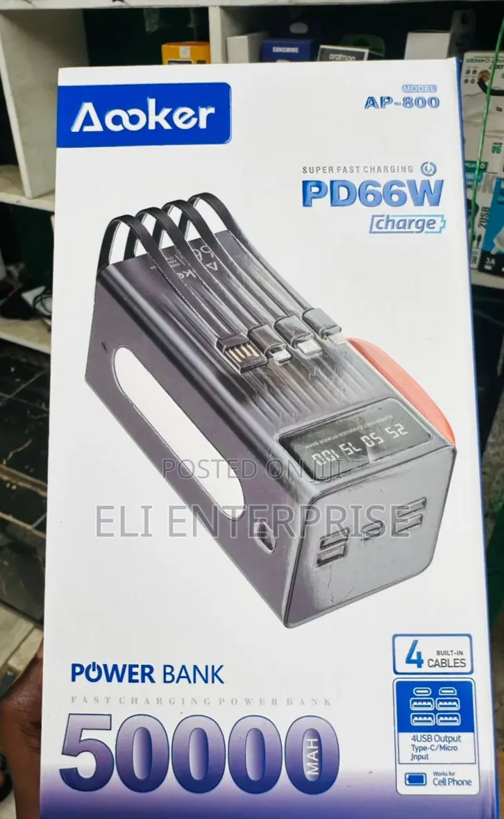 Aooker AP-800 50,000mAh Power Bank