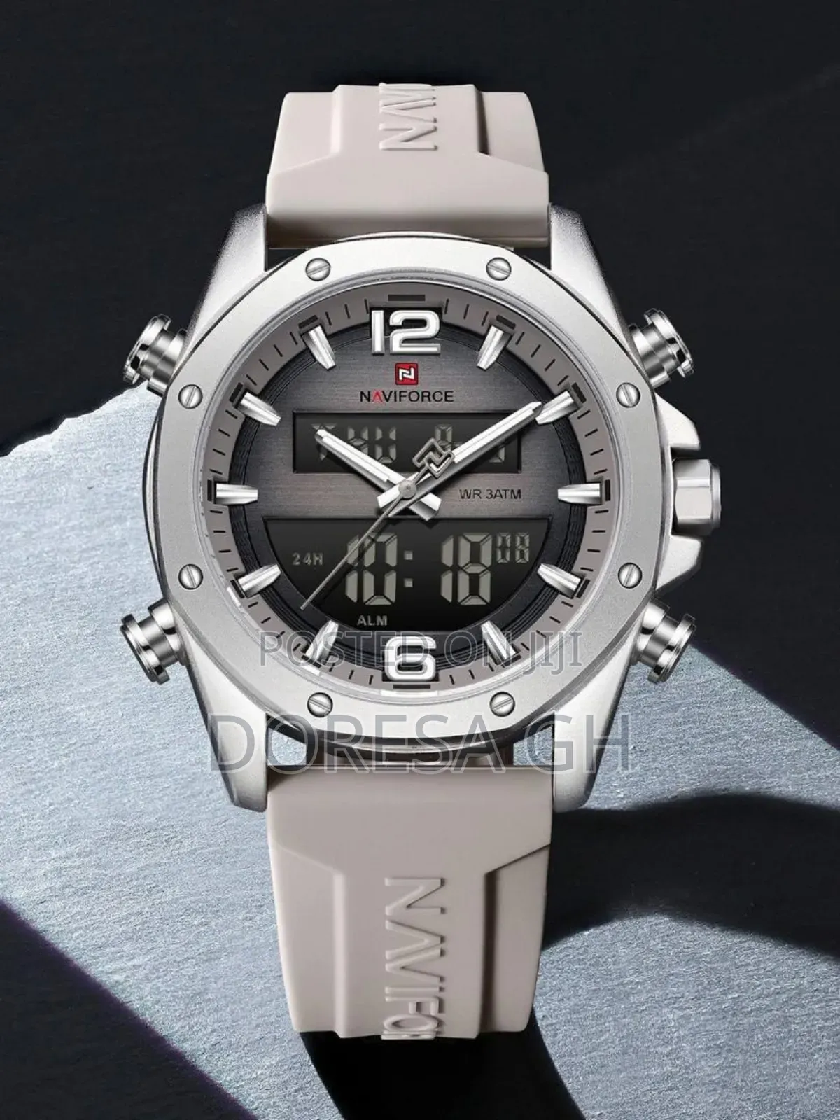 NAVIFORCE Men’s Watch | 3ATM Water Resistant Refined Timepiece
