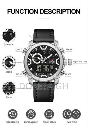 NAVIFORCE Men’s Watch | 3ATM Water Resistant Refined Timepiece