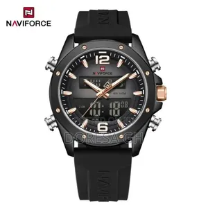 NAVIFORCE Men’s Watch | 3ATM Water Resistant Refined Timepiece