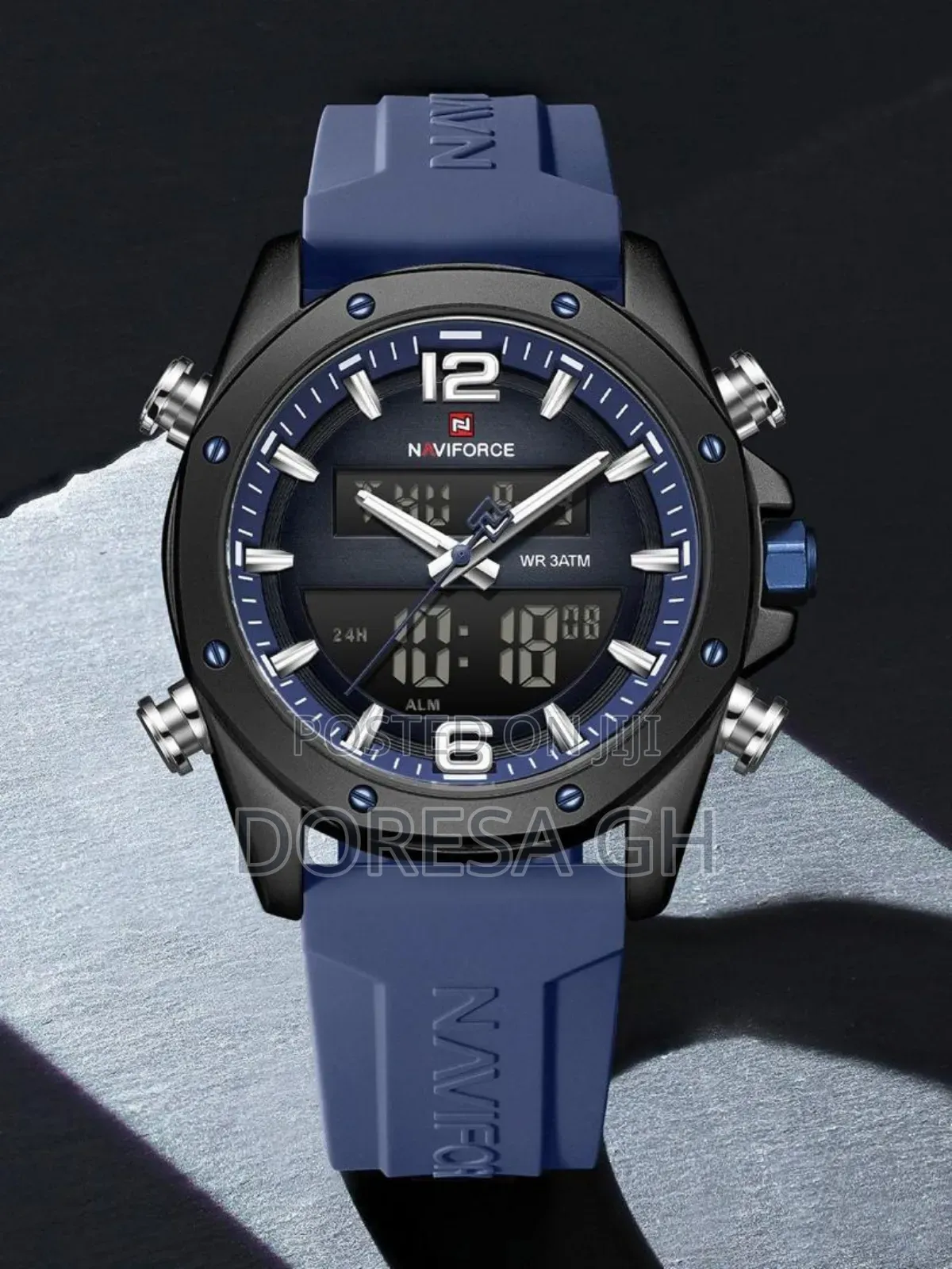 NAVIFORCE Men’s Watch | 3ATM Water Resistant Refined Timepiece