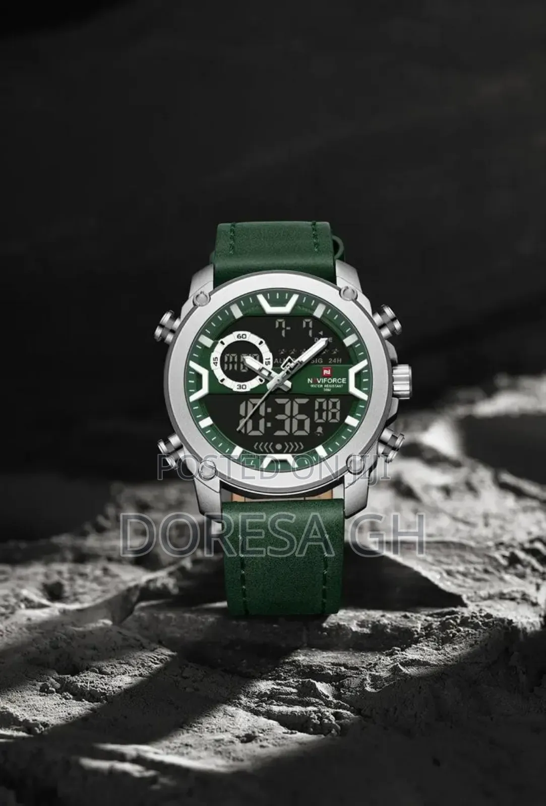 NAVIFORCE Men’s Watch | 3ATM Water Resistant Refined Timepiece