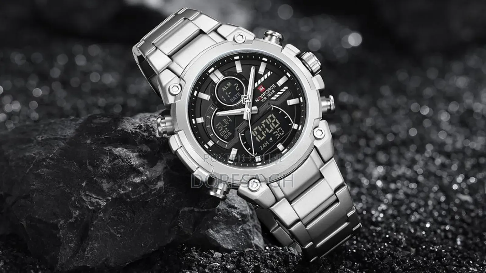 NAVIFORCE Men’s Watch | 3ATM Water Resistant Refined Timepiece