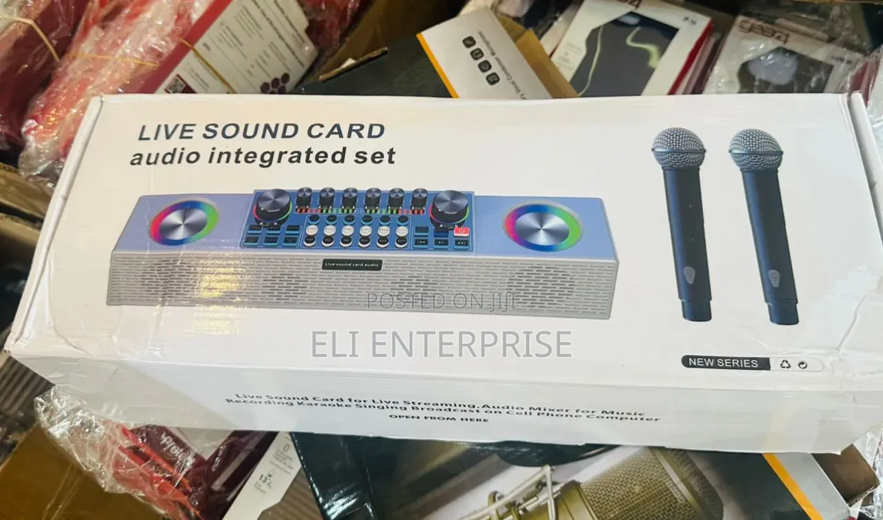 SY6 / SY8 Live Sound Card Audio Integrated Set