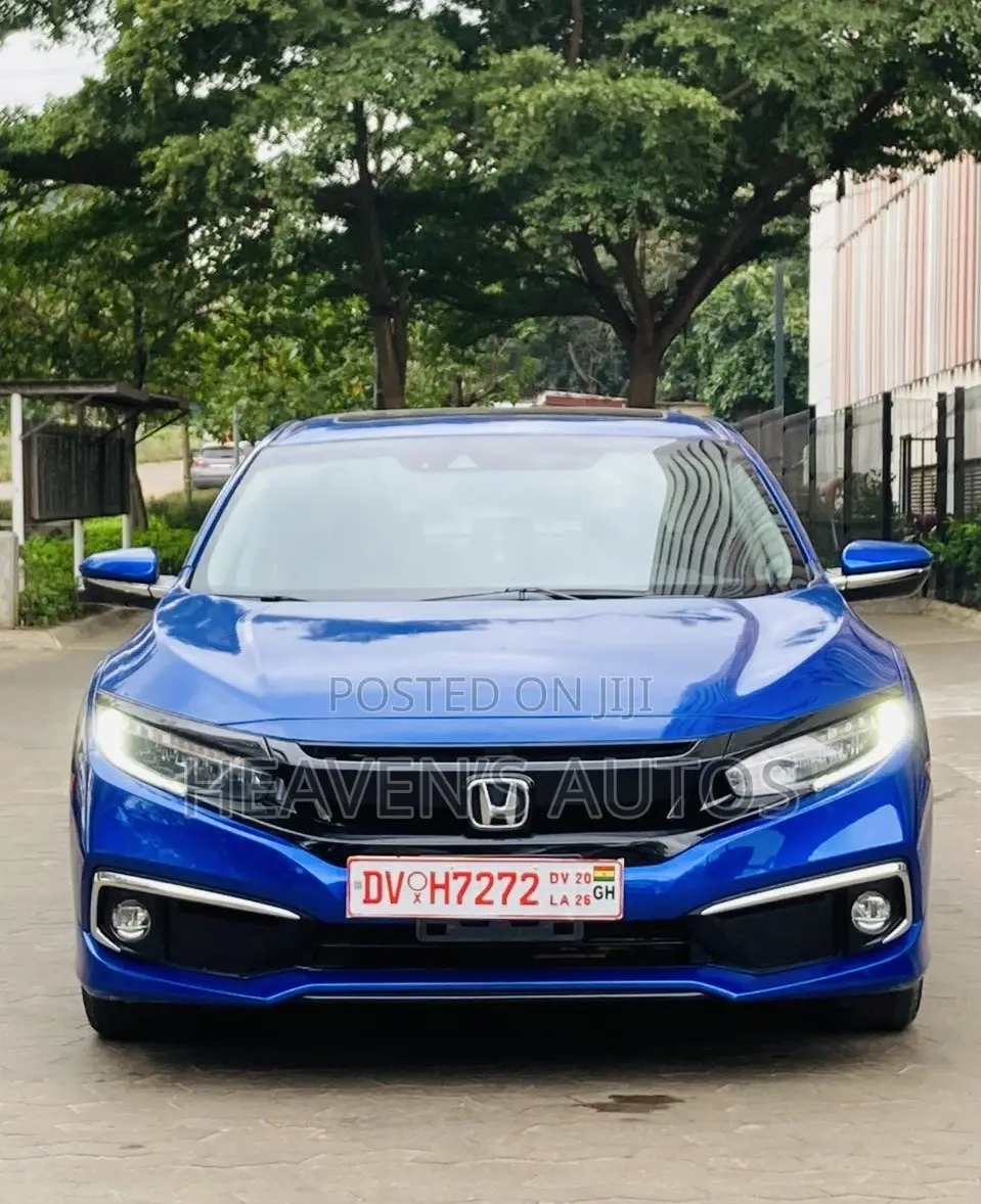New Honda Civic Touring 2021 Blue