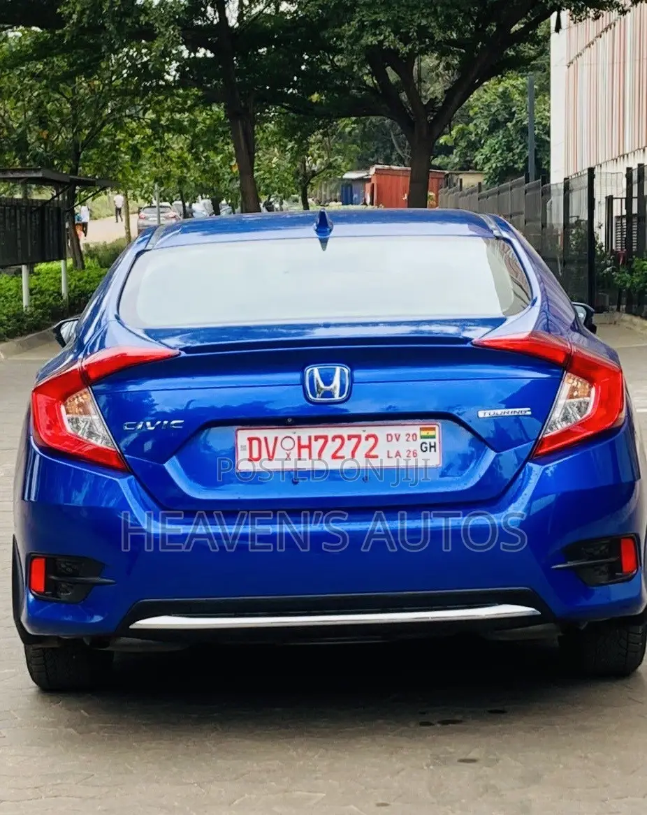 New Honda Civic Touring 2021 Blue