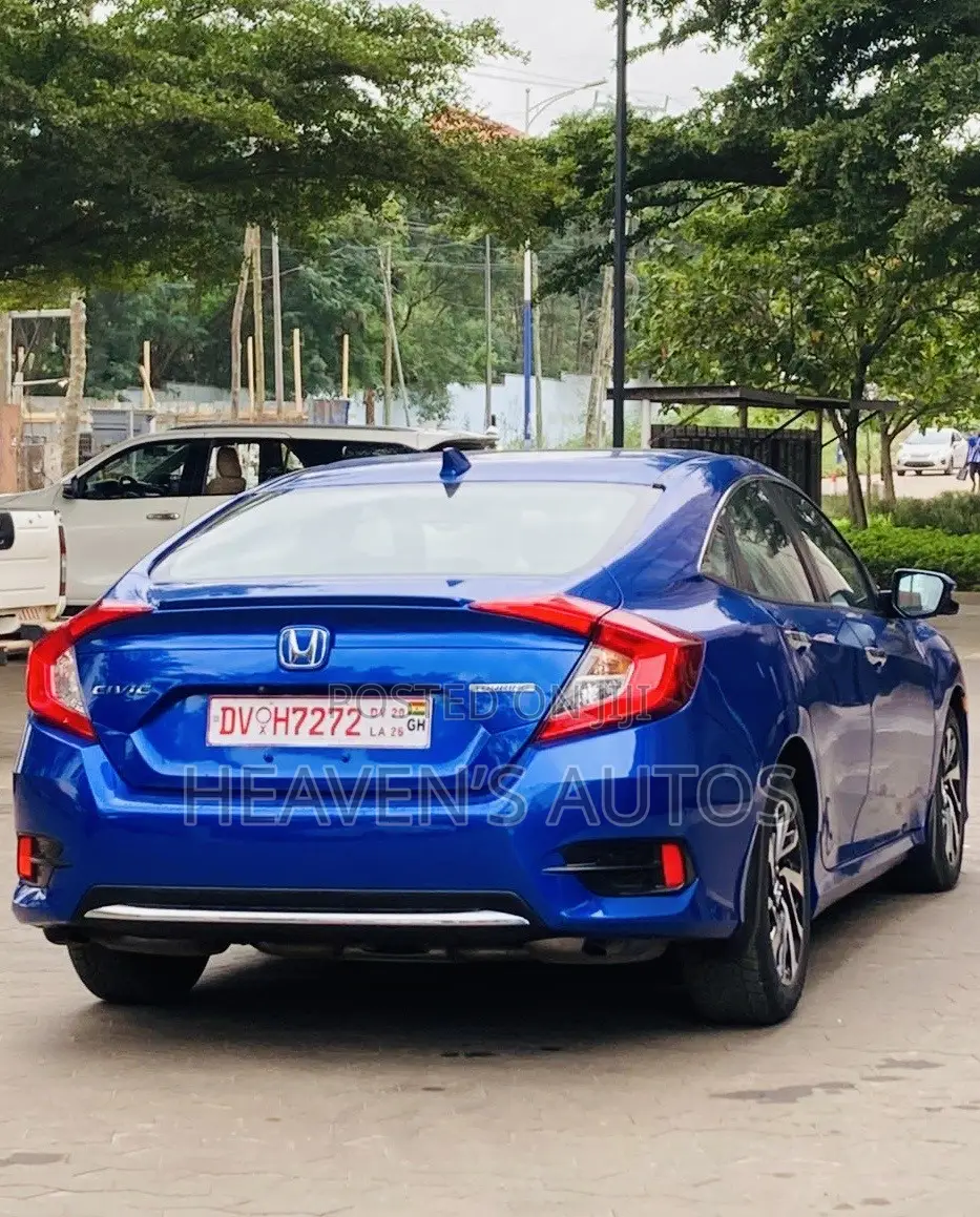 New Honda Civic Touring 2021 Blue