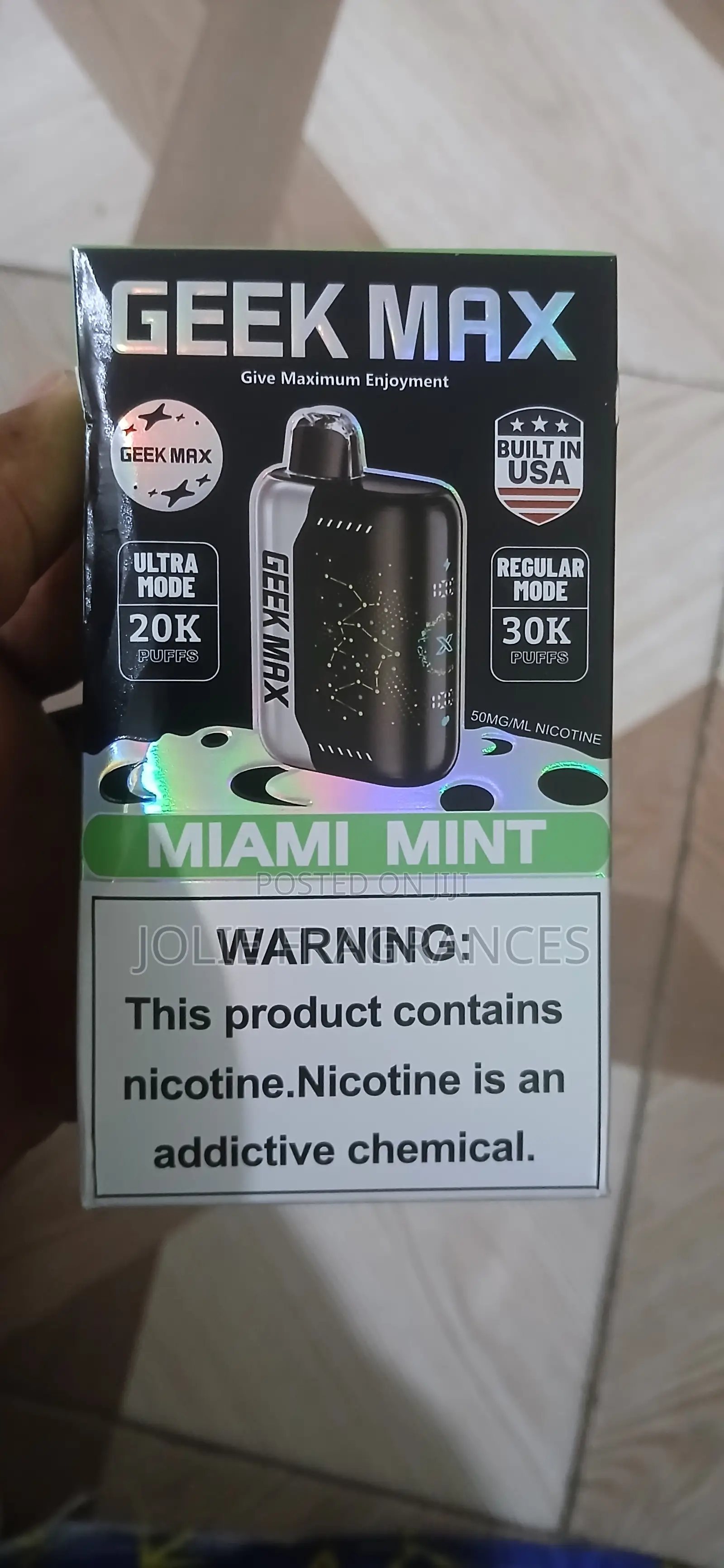 Geek Max Rechargeable Vape