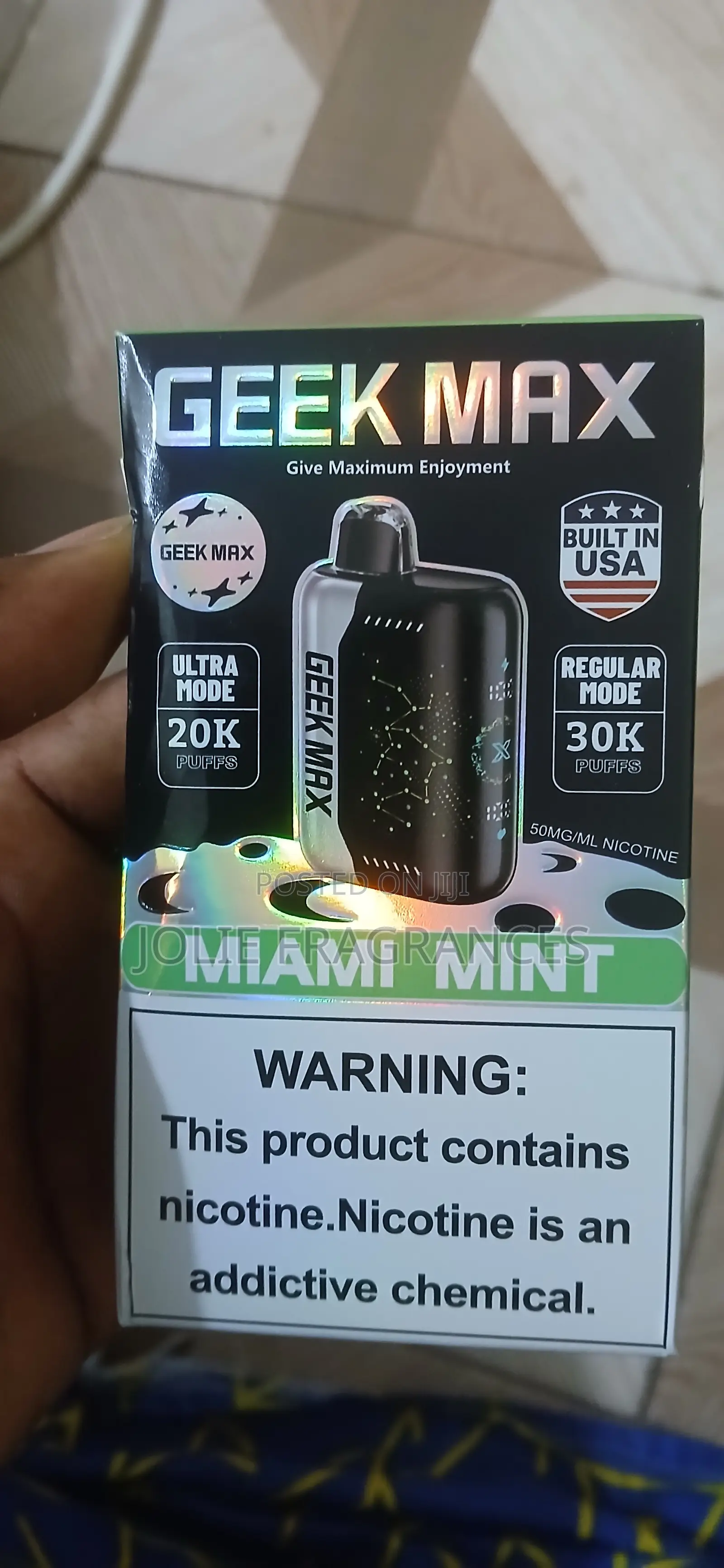 Geek Max Rechargeable Vape