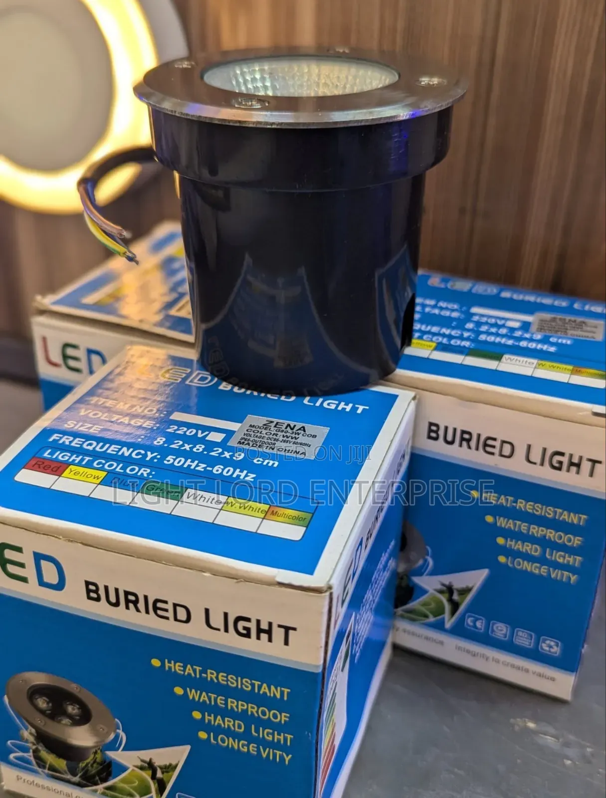 Exterior Bottom Floor Lamp