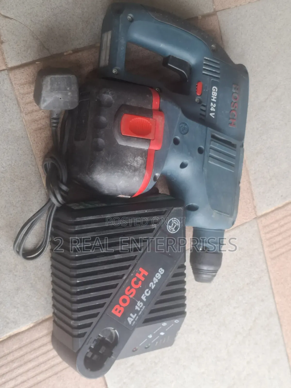 Bosch GBH 24 v Professional Cordless SDS-Plus Rotary Hammer Drill