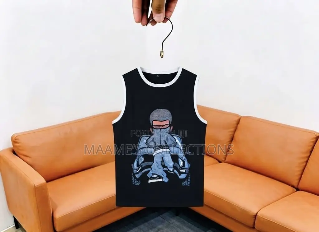 Stylish Men’s Printed Tank Tops – Casual Streetwear