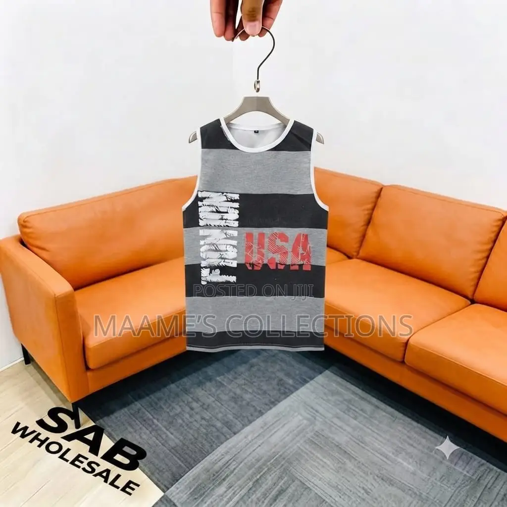 Stylish Men’s Printed Tank Tops – Casual Streetwear
