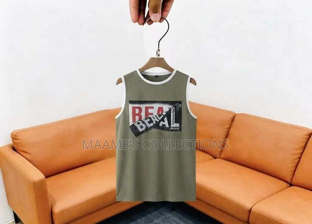 Men’s Graphic Sleeveless Tops – Cool & Trendy Designs