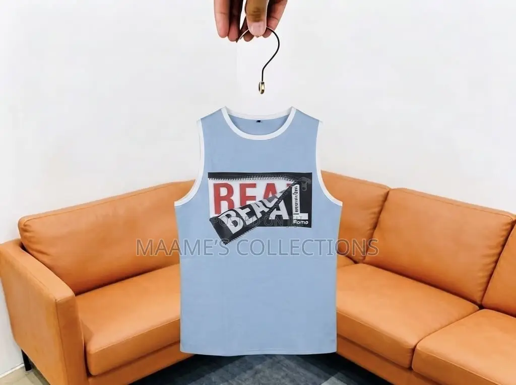 Men’s Graphic Sleeveless Tops – Cool & Trendy Designs