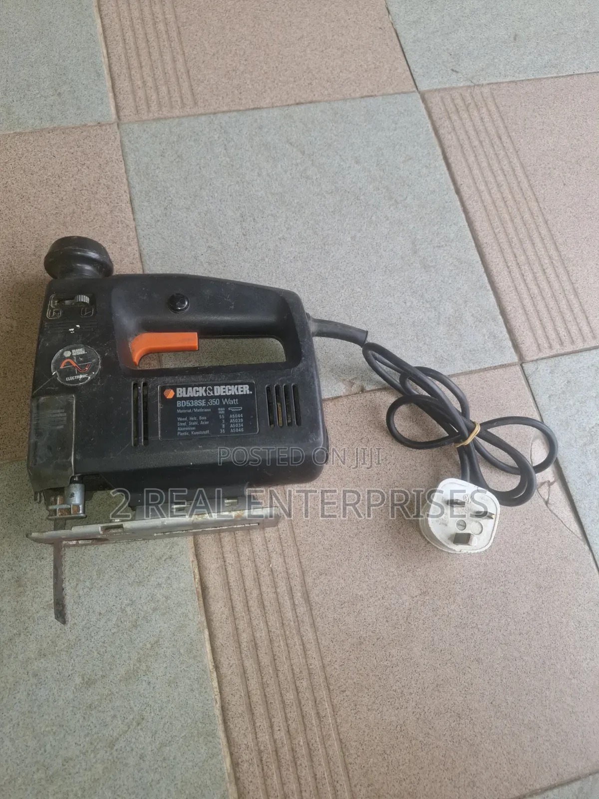 Black & Decker BD538SE 350W Electronic Jigsaw