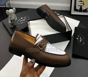 Original Prada Penny Loafer Black / White or Brown