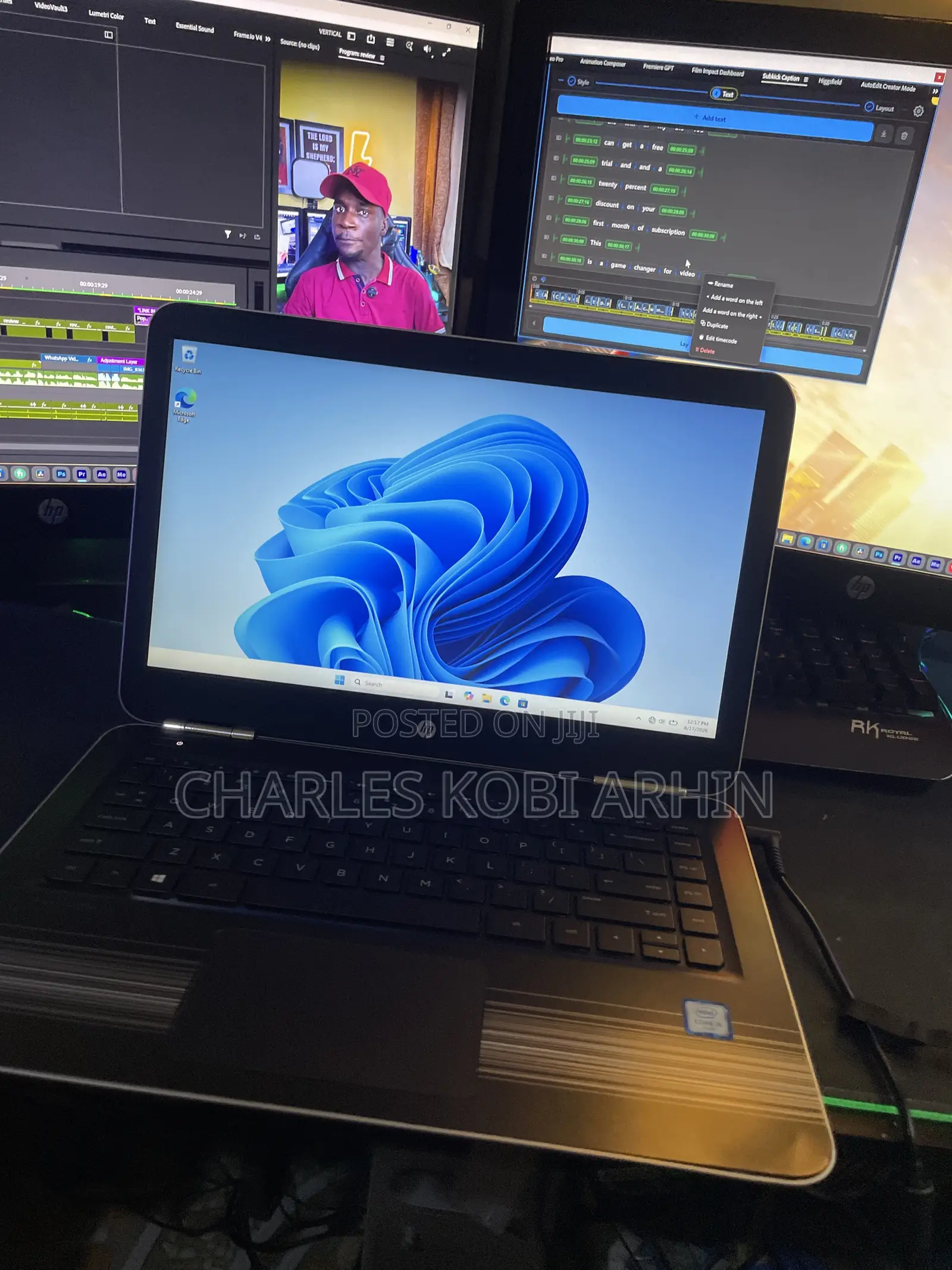 Laptop HP Pavilion 15 8GB Intel Core i5 SSD 256GB