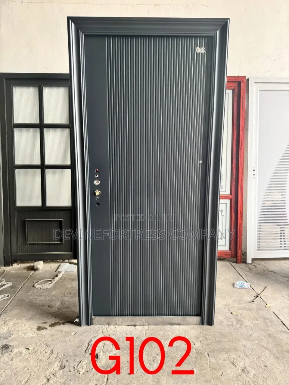High Quality Gray GNB Door Single for All Weather