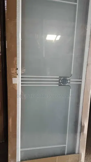 Quality Fiber Glass Door 🚪 Available in White,black,and Gray Colors