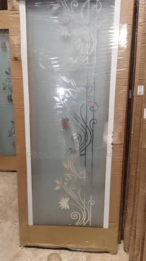 Quality Fiber Glass Door 🚪 Available in White,black,and Gray Colors