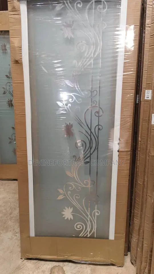 Quality Fiber Glass Door 🚪 Available in White,black,and Gray Colors