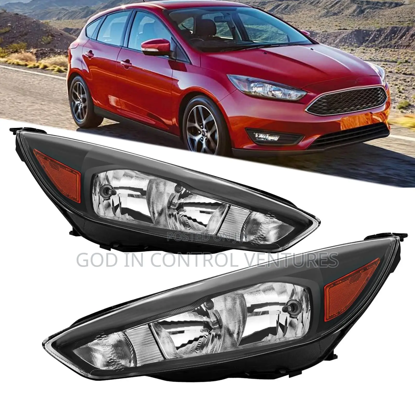 Ford Focus 2017 Headlight