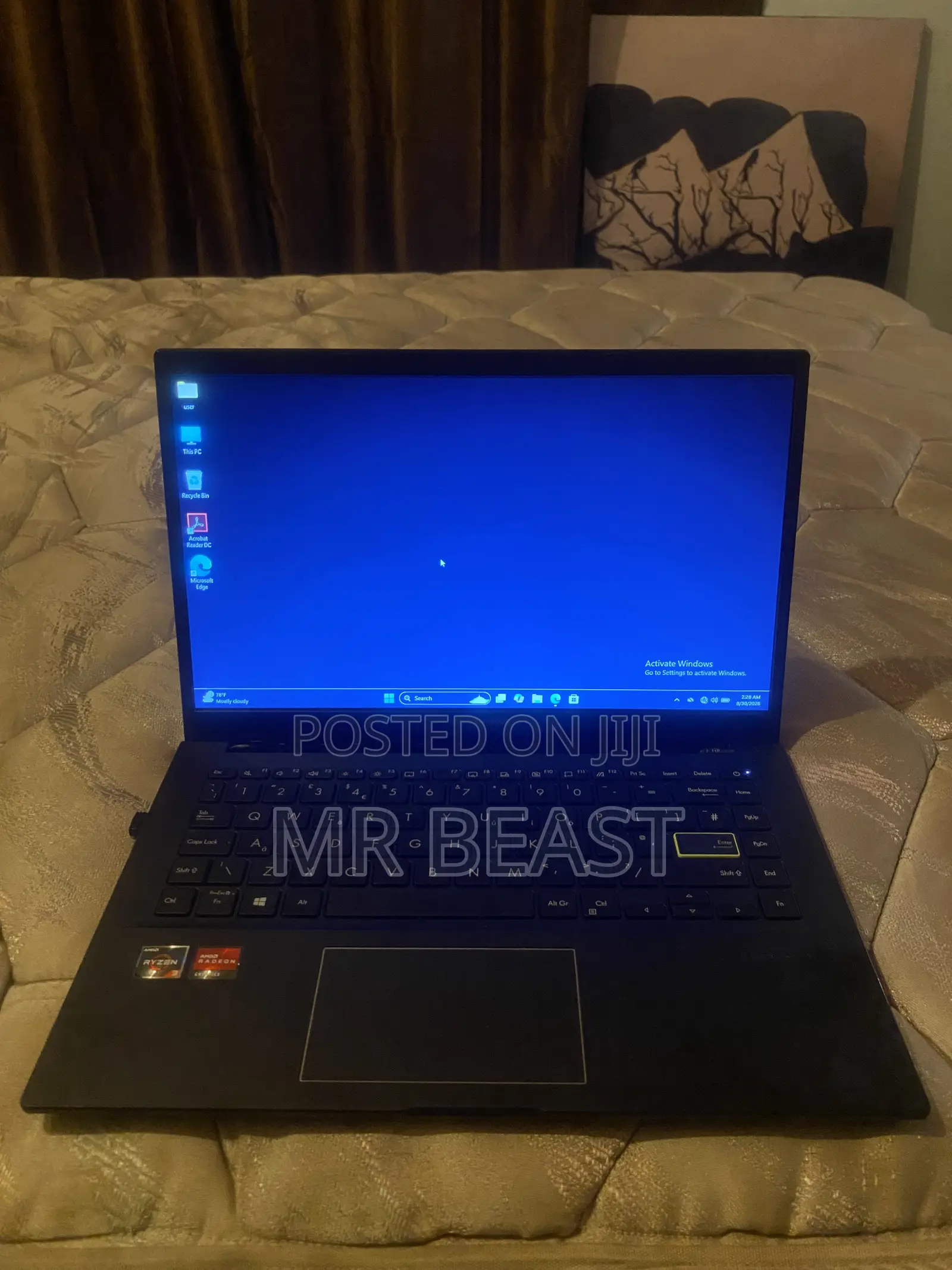 Laptop Asus Vivobook 14 4GB AMD Ryzen 3 SSD 256GB