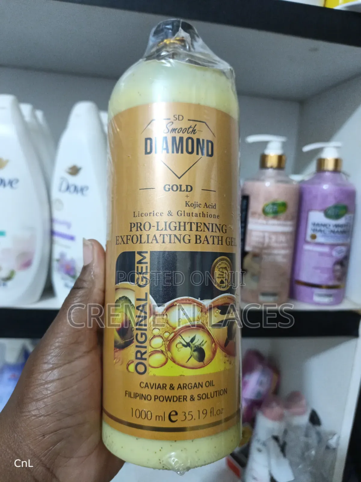 Smooth Diamond Shower Gels 1000ml