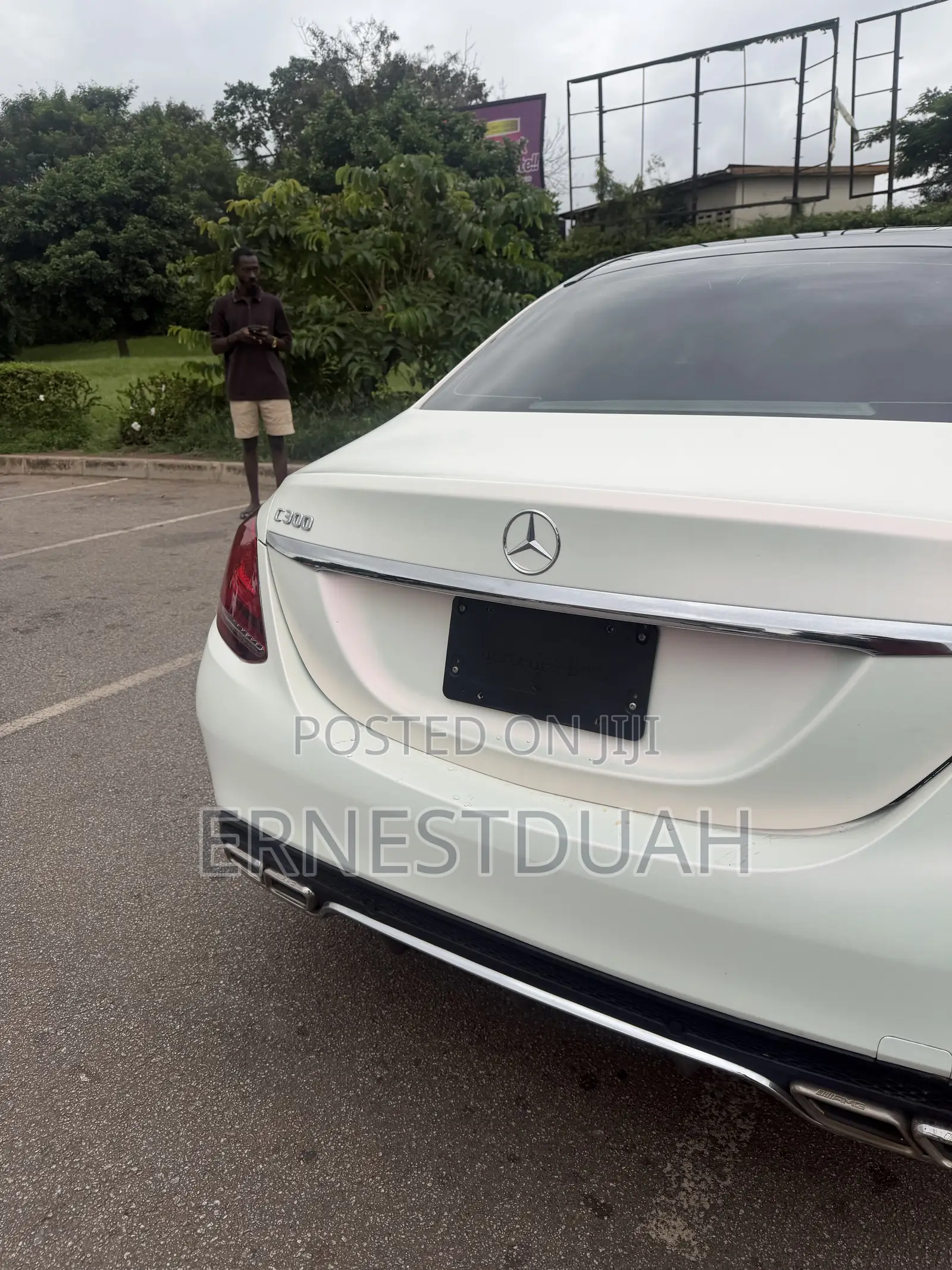 Mercedes-Benz C300 Base C300 RWD Sedan 2018 White