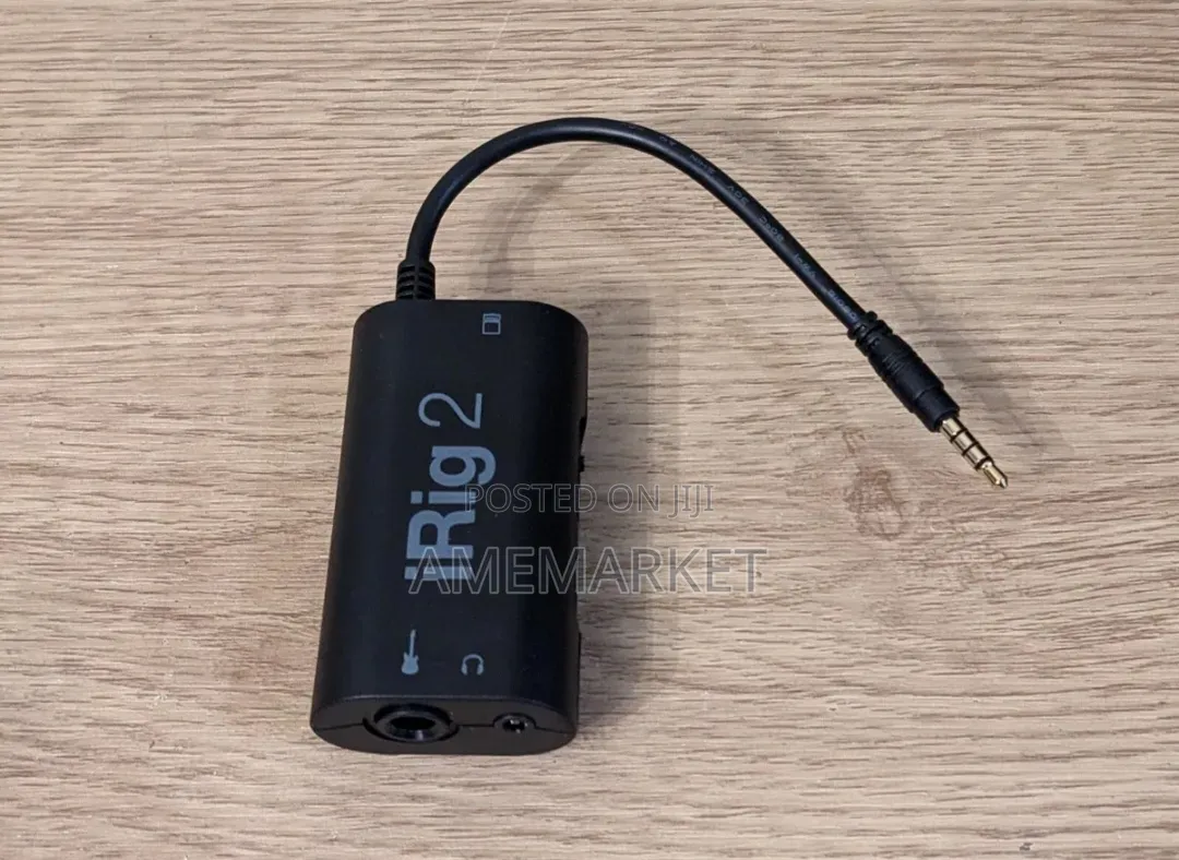 iRig 2 Mobile Guitar Interface – 3.5mm Audio Adapter Phone iPad