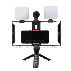 Ay-49x Video Makin, Vlogging Kit, Complete Set for Phones.