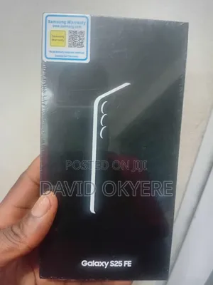 New Samsung Galaxy S25 FE 128 GB Black
