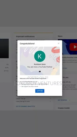 Youtube Monetization