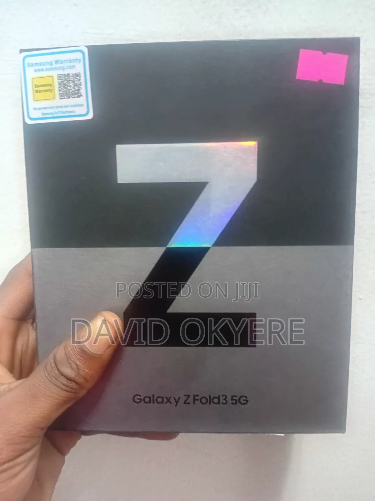 New Samsung Galaxy Z Fold3 5G 256 GB Black