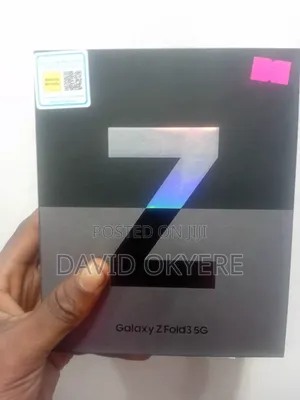 New Samsung Galaxy Z Fold3 5G 256 GB Black