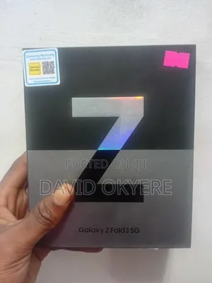New Samsung Galaxy Z Fold3 5G 256 GB Black