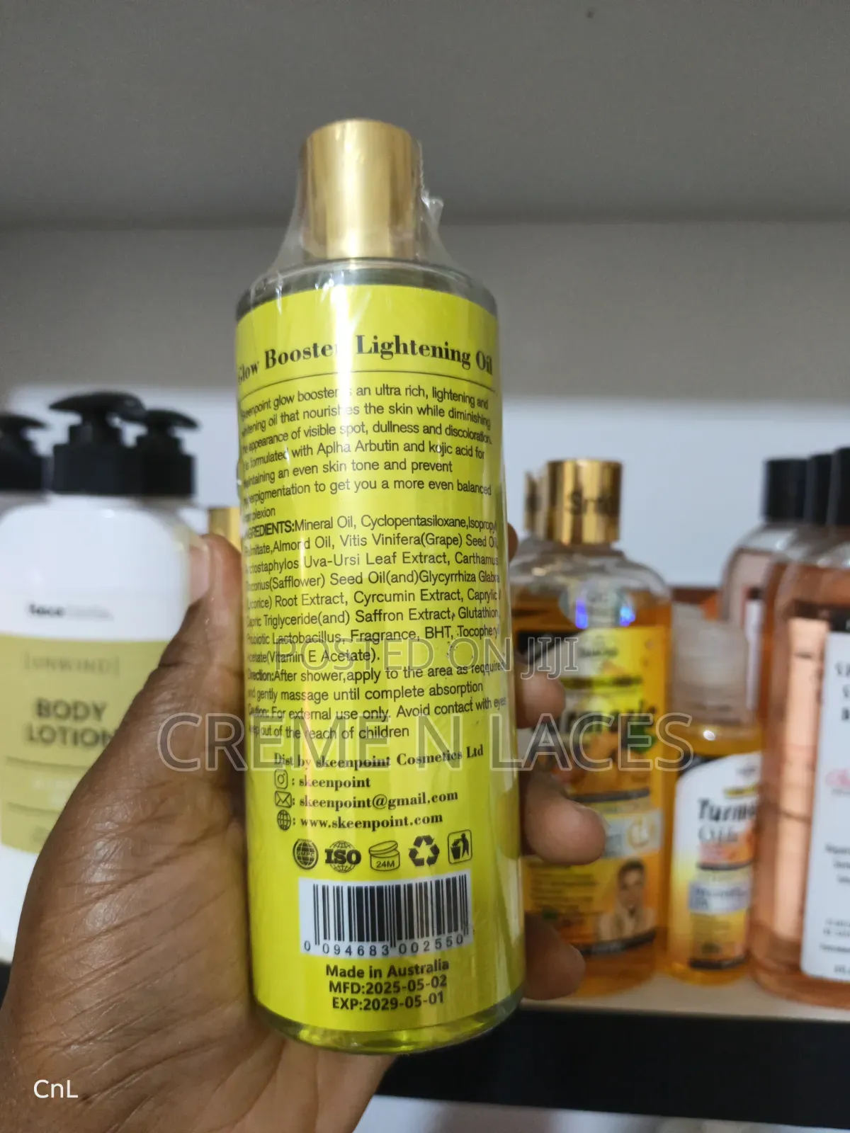 Skeenpoint Booster Lightening 100% Oil Glow Booster Lightening Oil