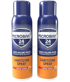 Microban 24-Hour Sanitizing Spray - Citrus Scent - 435 Grams