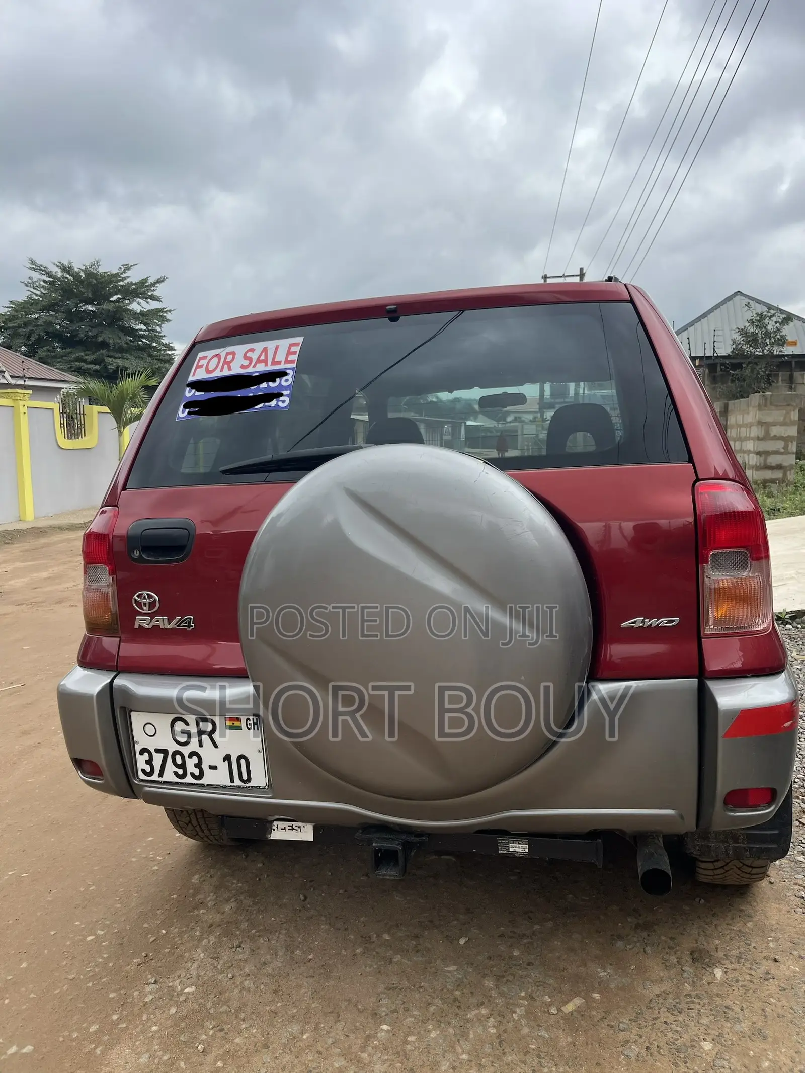 Toyota RAV4 2.0 Automatic 2005 Red