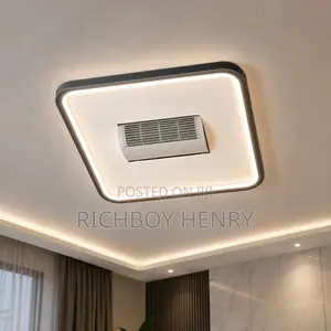 Modern Bladeless Fan With Light