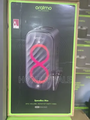 Oraimo SpaceBox Max 200W Auracast SpaceBox Max With 2 Microphone 🎤