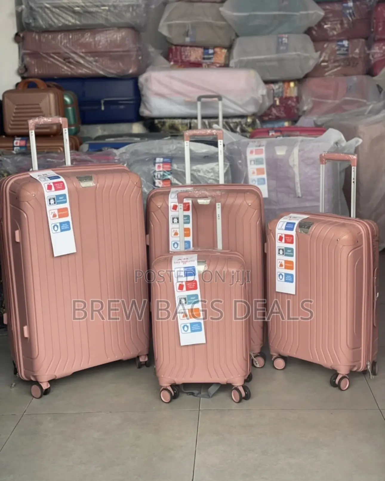 Premium Quality 4set Ak Silicon Fiber Unbreakable Traveling Bag.