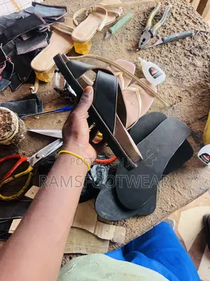 Birken Cross Sandals Slide
