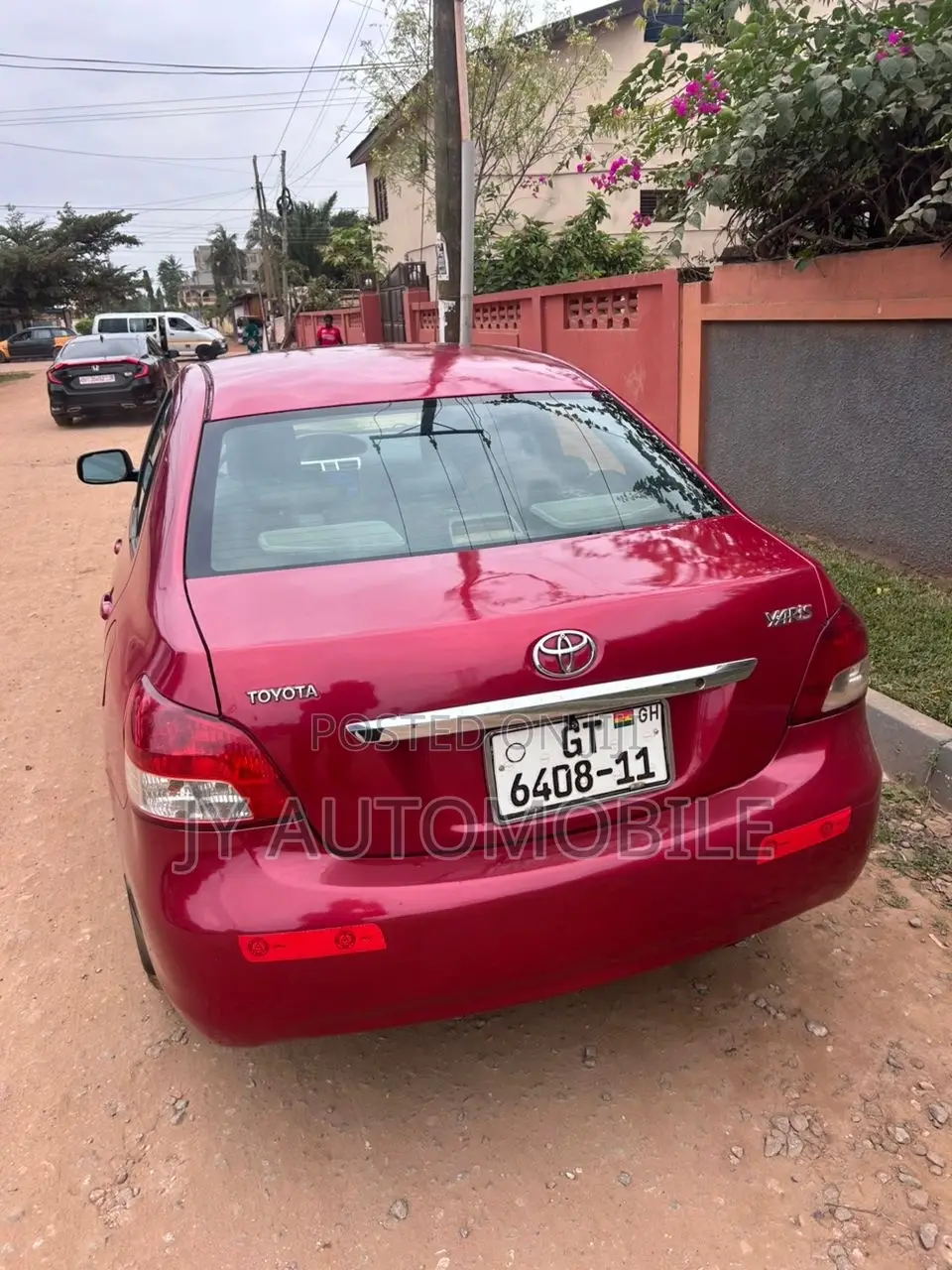Toyota Yaris 2010 Red