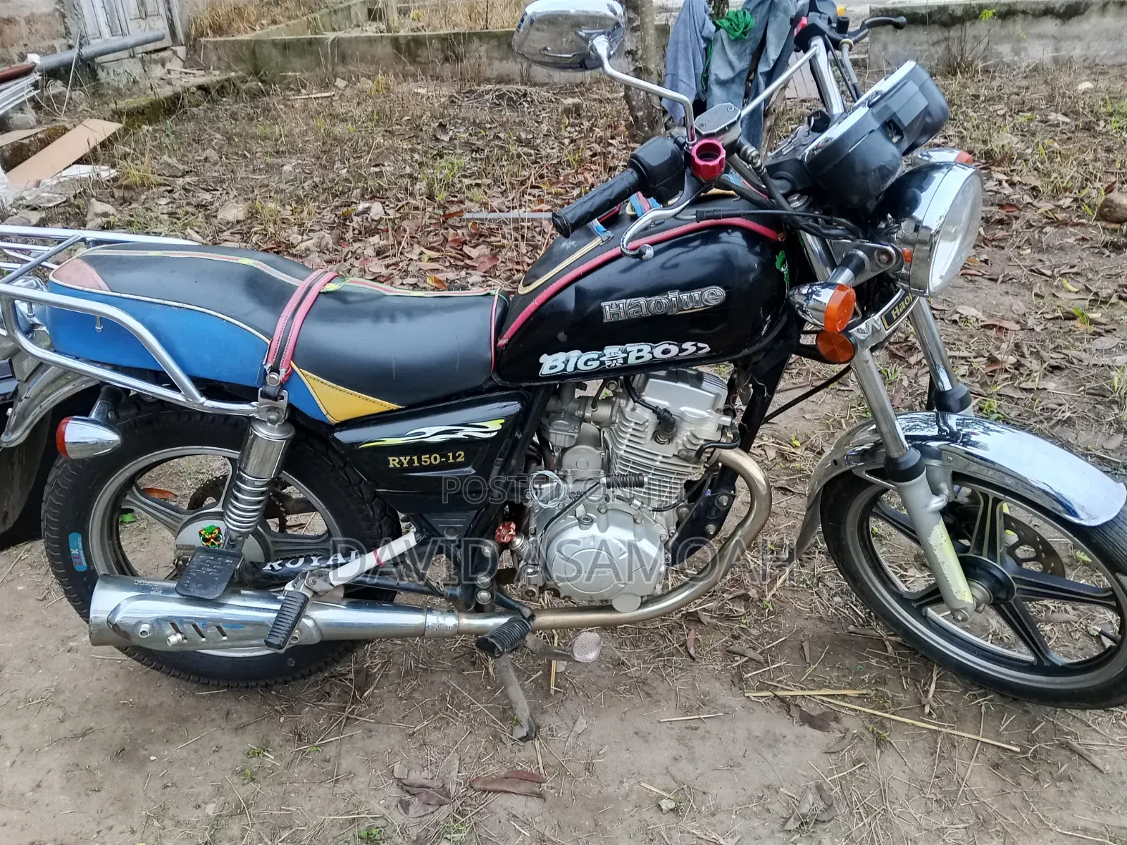Haojue HJ125-8K 2024 Black