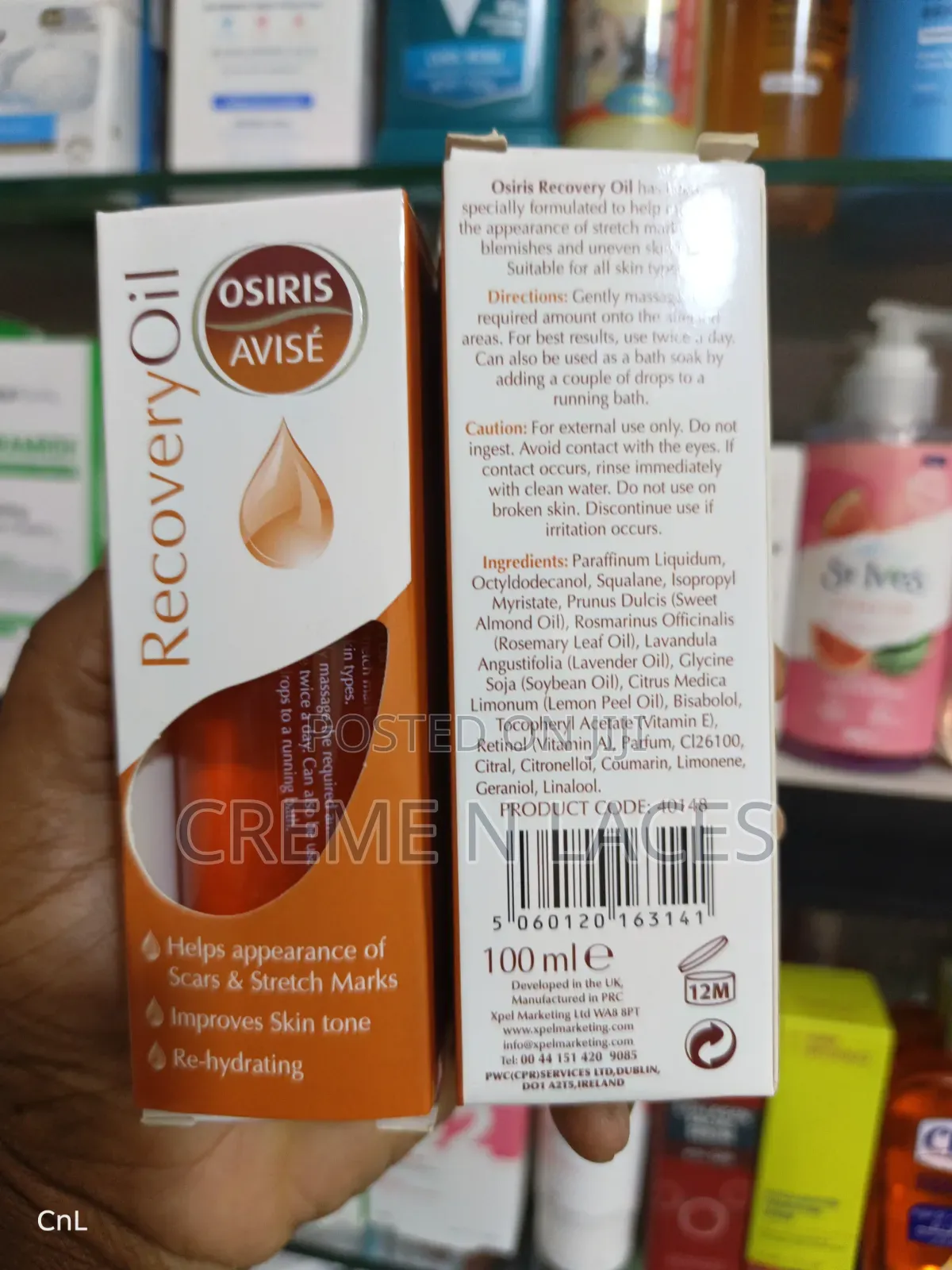 Recovery Oil